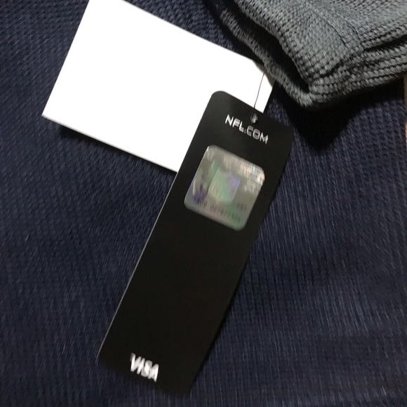 NWT NFL CHICAGO BEARS ZIP-UP THERMAL JACKET LARGE - Picture 2 of 5